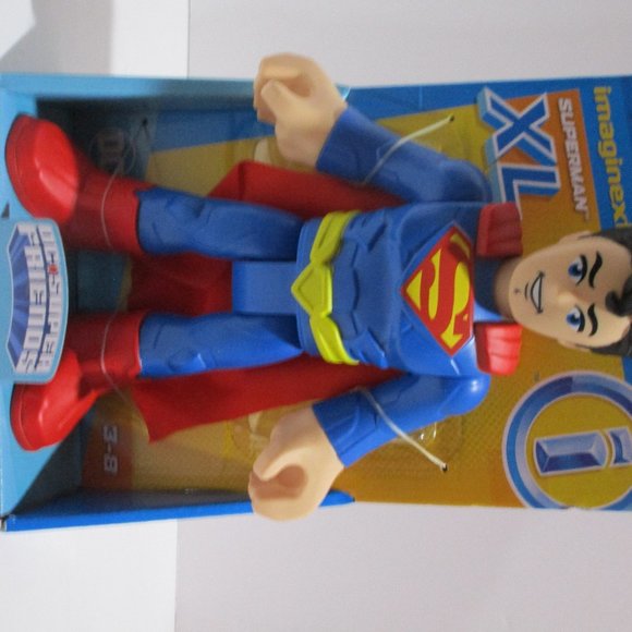 Imaginext DC Super Friends Superman XL Action Figure, 10 inches Tall - Picture 2 of 5
